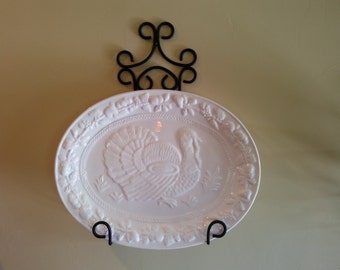 Large Metal Platter Rack, Large Platter Holder, Hanger, Display