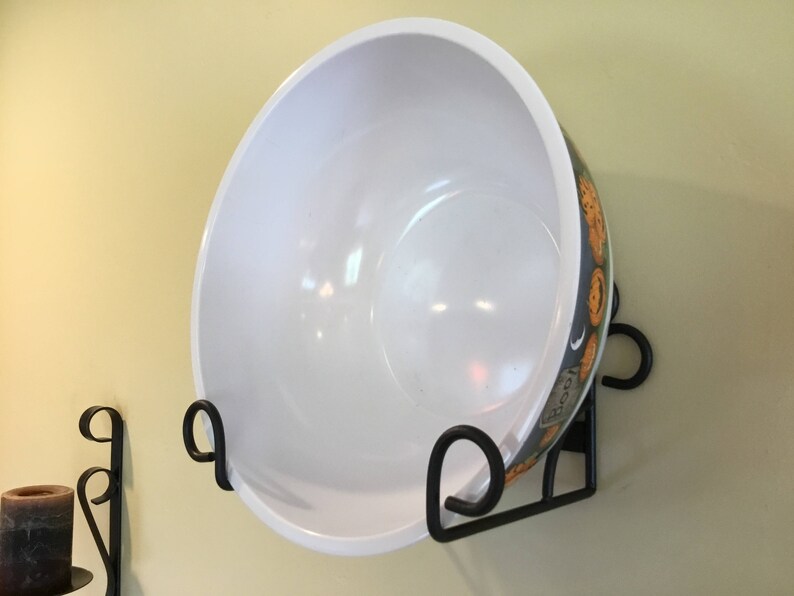 Xtra large and deep bowl hanger wall mounted bowl display Etsy