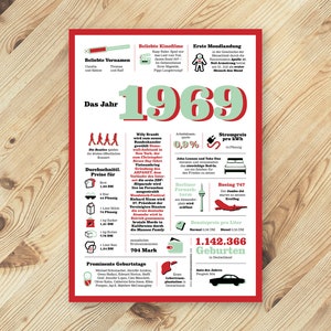 Ein tolles Geschenk: Jahreschronik 1969