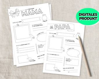 Questionnaire – DAD & MOM to fill out yourself