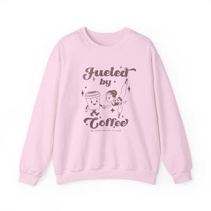 Arabian Coffee Nutcracker Sweatshirt, Ballet Christmas Sweater, Dance Teacher Gift, Nutcracker Ballet Holiday Pullover, Ballerina Gift Light Pink