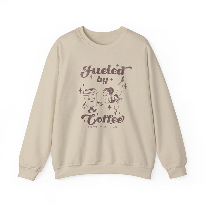 Arabian Coffee Nutcracker Sweatshirt, Ballet Christmas Sweater, Dance Teacher Gift, Nutcracker Ballet Holiday Pullover, Ballerina Gift Sand