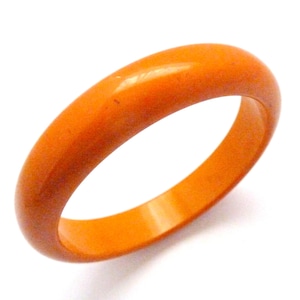 Vintage Bangle, Art Deco Era Butterscotch  Bakelite Bracelet, 40s Jewellery