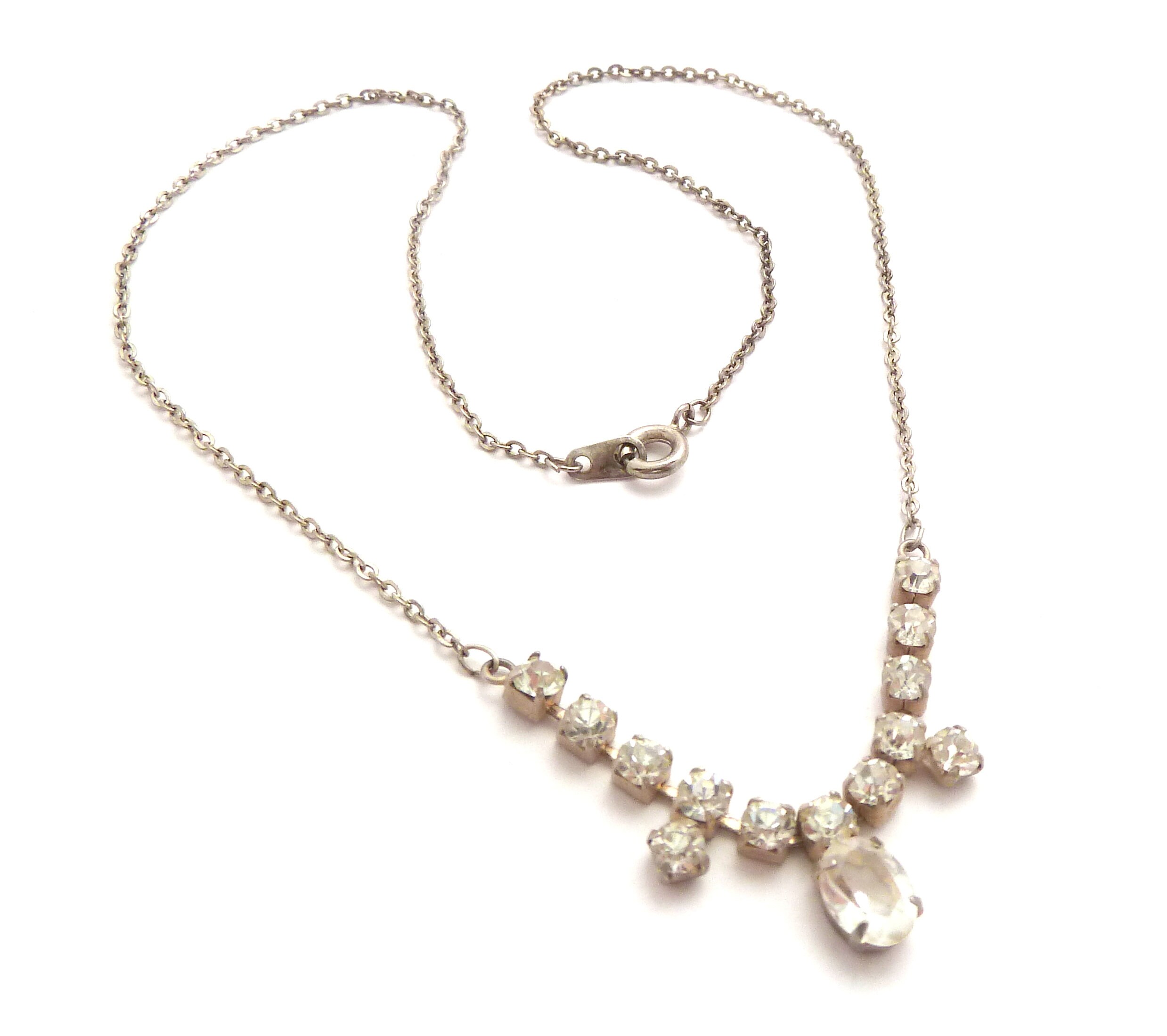 Vintage 1980s Rhinestone Jewelry - Etsy