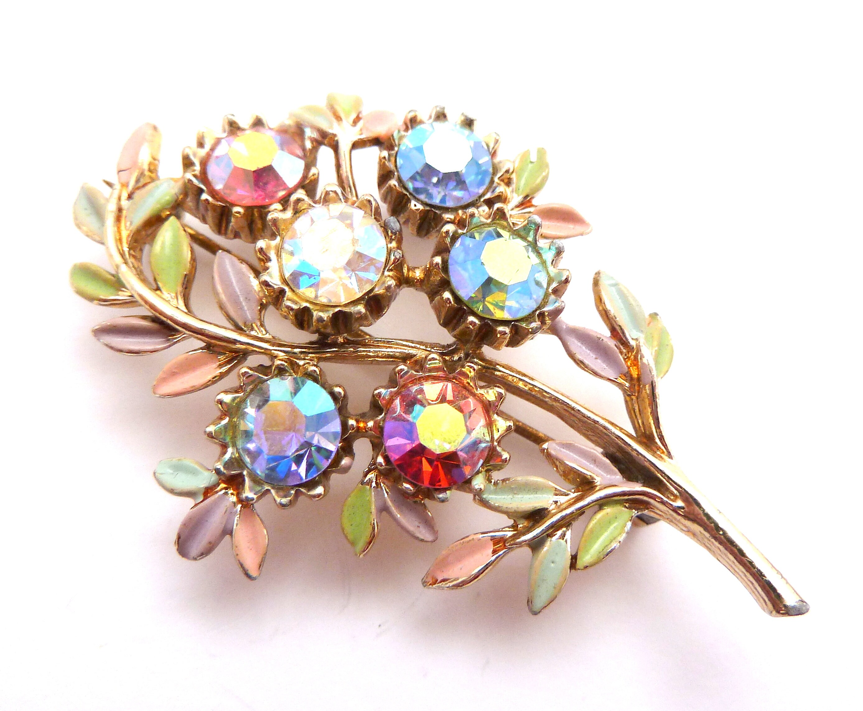 Aurora borealis brooch sale