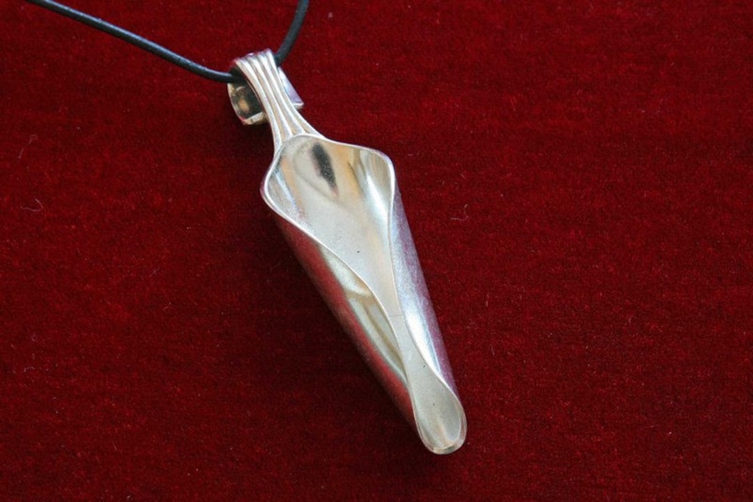 Amulet calla Large Spoon Jewelry Silver Cutlery -  Finland