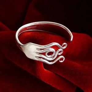 Cutlery jewelry - fork bracelet "Medusa"