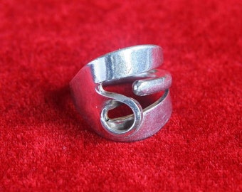 Ring  Kuchengabel -Schmuck/Silberbesteck R35