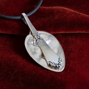 NEW:Danish silver cutlery amulet No.2