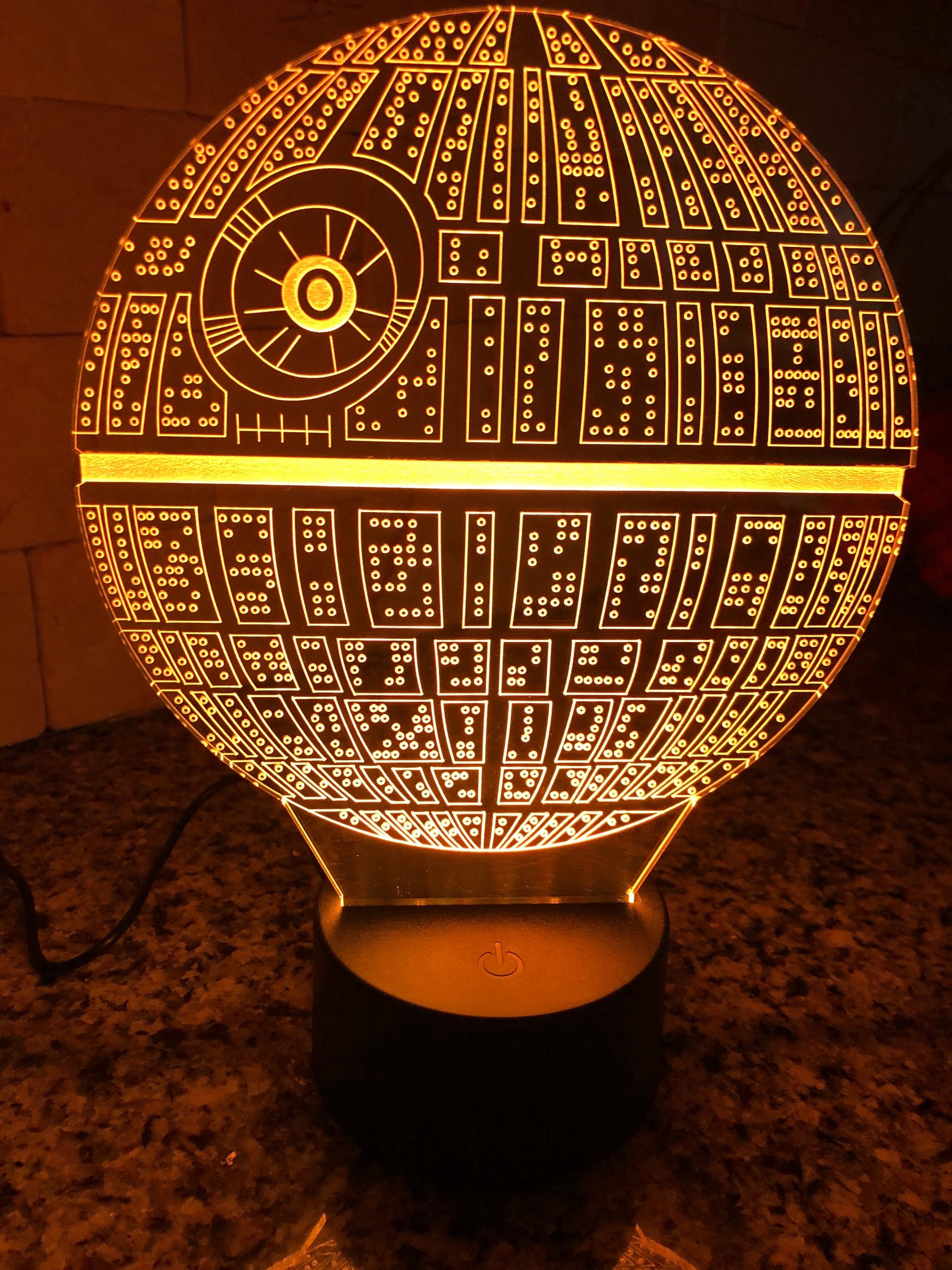 korroderer Mission vogn Death Star LED Light - Etsy