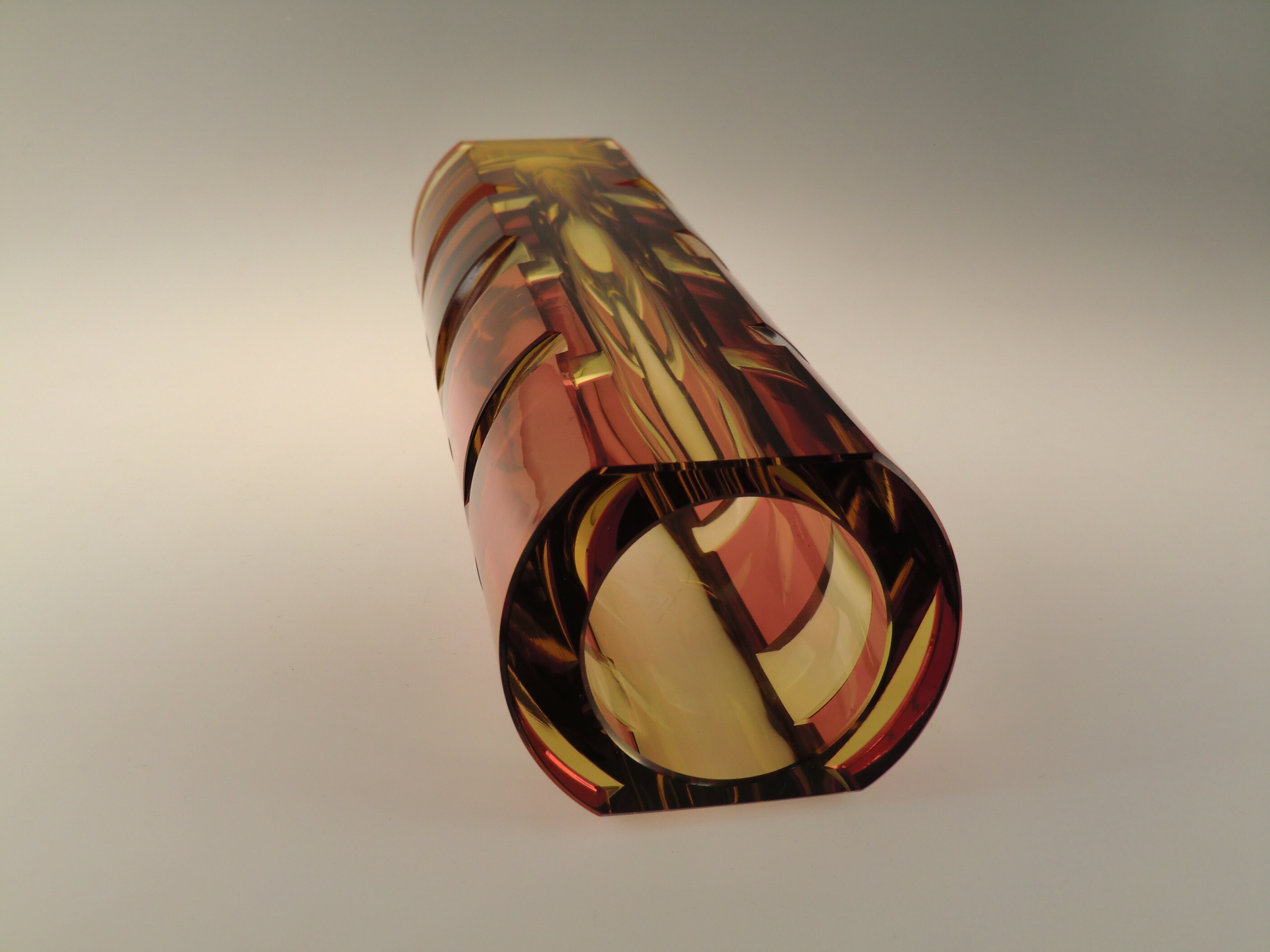 【CZECHOSLOVAKALEAD 】花瓶 FractalVase01red_0a20a89d-a64d