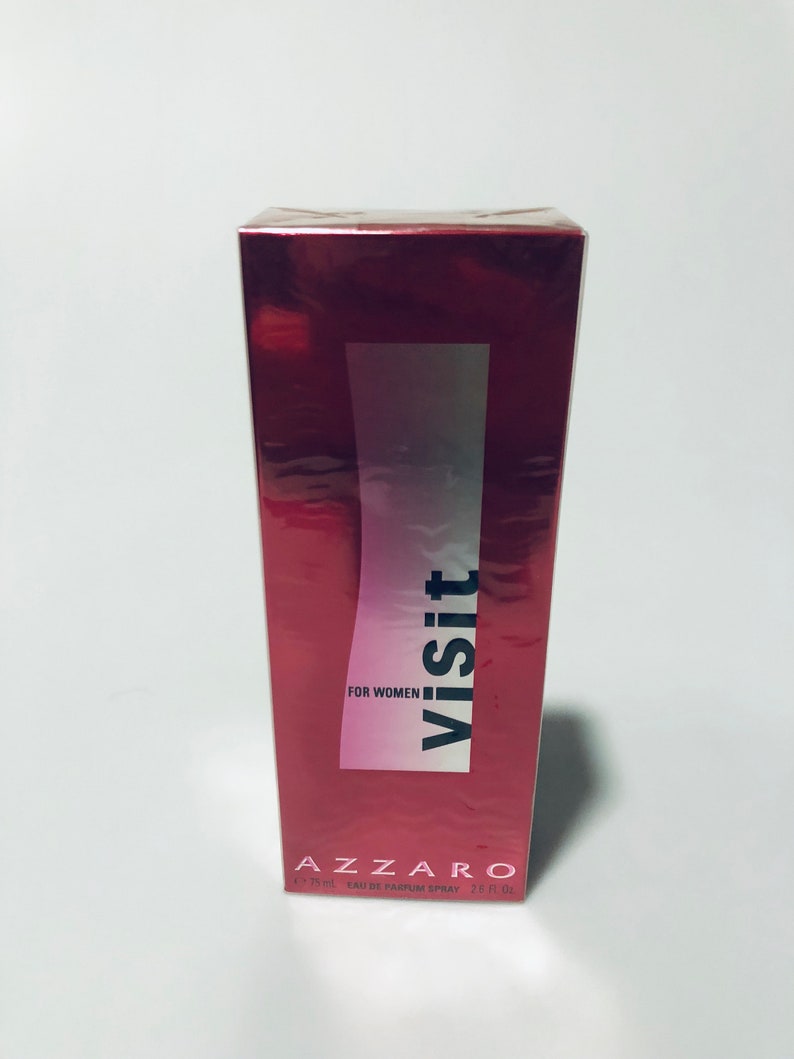 Original Vintage Azzaro Visit For Women Eau De Parfum 75 Ml Etsy