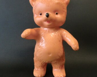 チェコスロバキア プラスチック きしむクマのおもちゃ - Etsy 日本