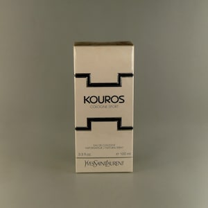 Original Rare Yves Saint Laurent Kouros Cologne Sport Eau de Cologne  3.3 FL.OZ. / 100ml