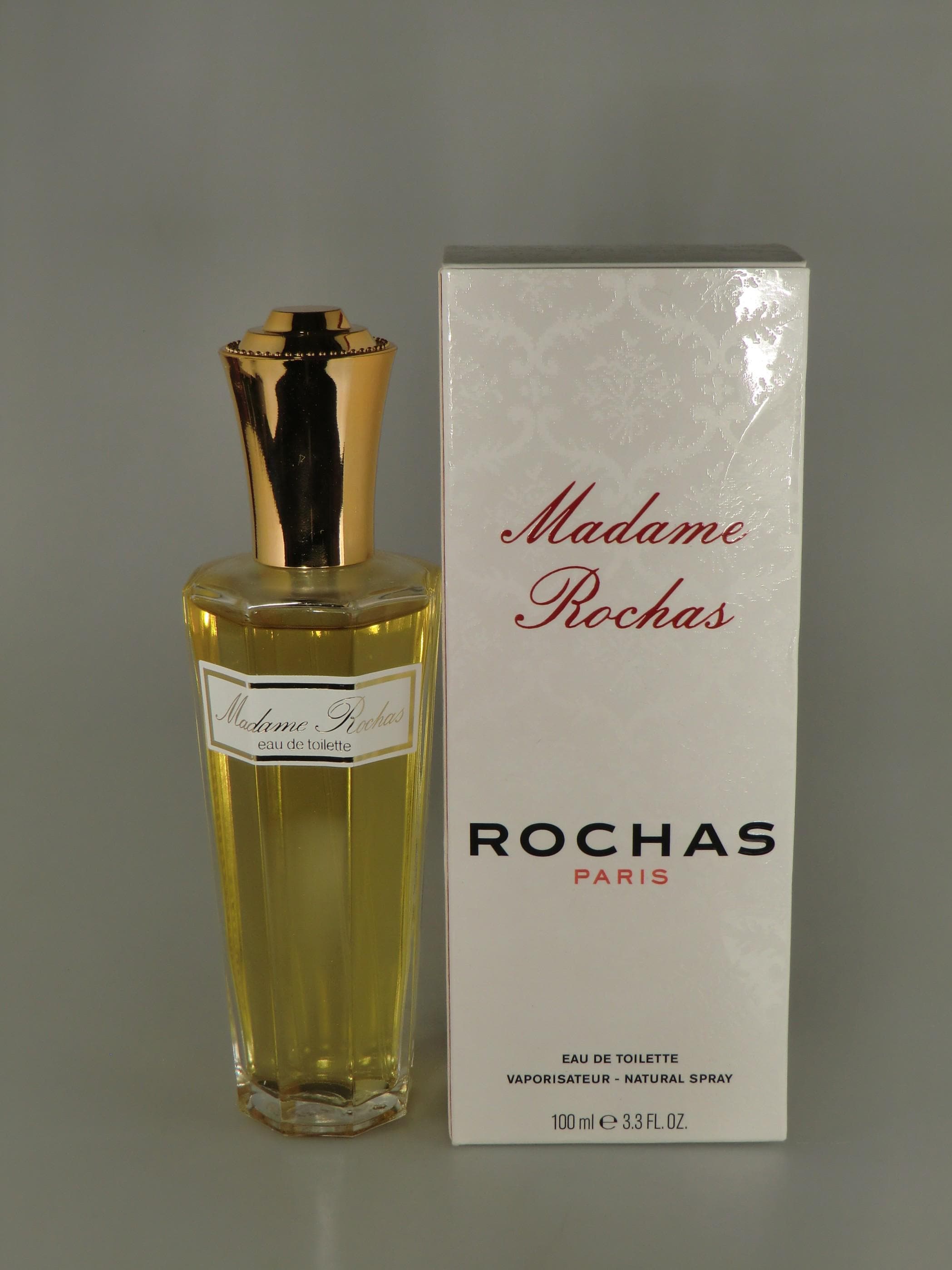 Original Vintage Rochas Madame Eau De Toilette 3.3 Fl.oz. / 100ml