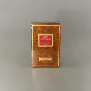 Original Vintage Christian Dior Eau Sauvage For Men After Shave Lotion  50 ml / 1.7 fl. oz.