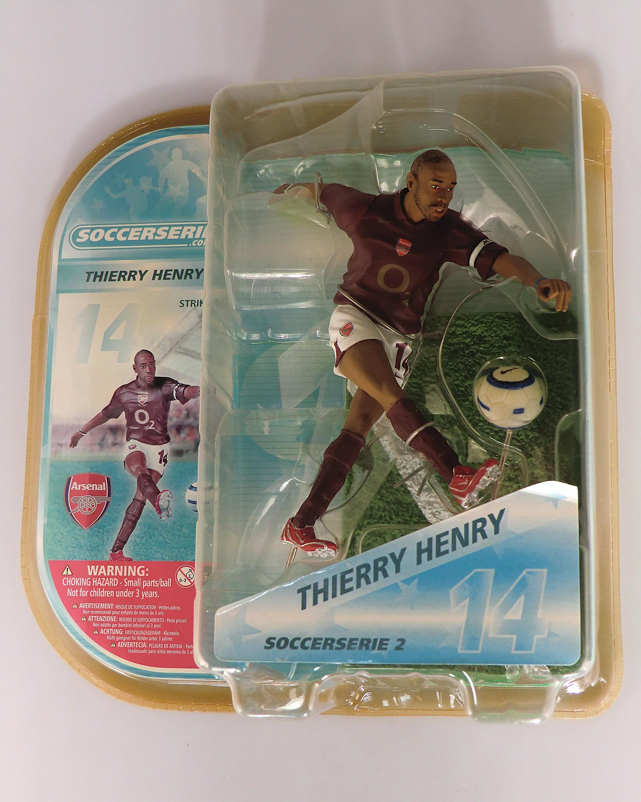 RARE Collectors Football Figurine Thierry Henry Striker
