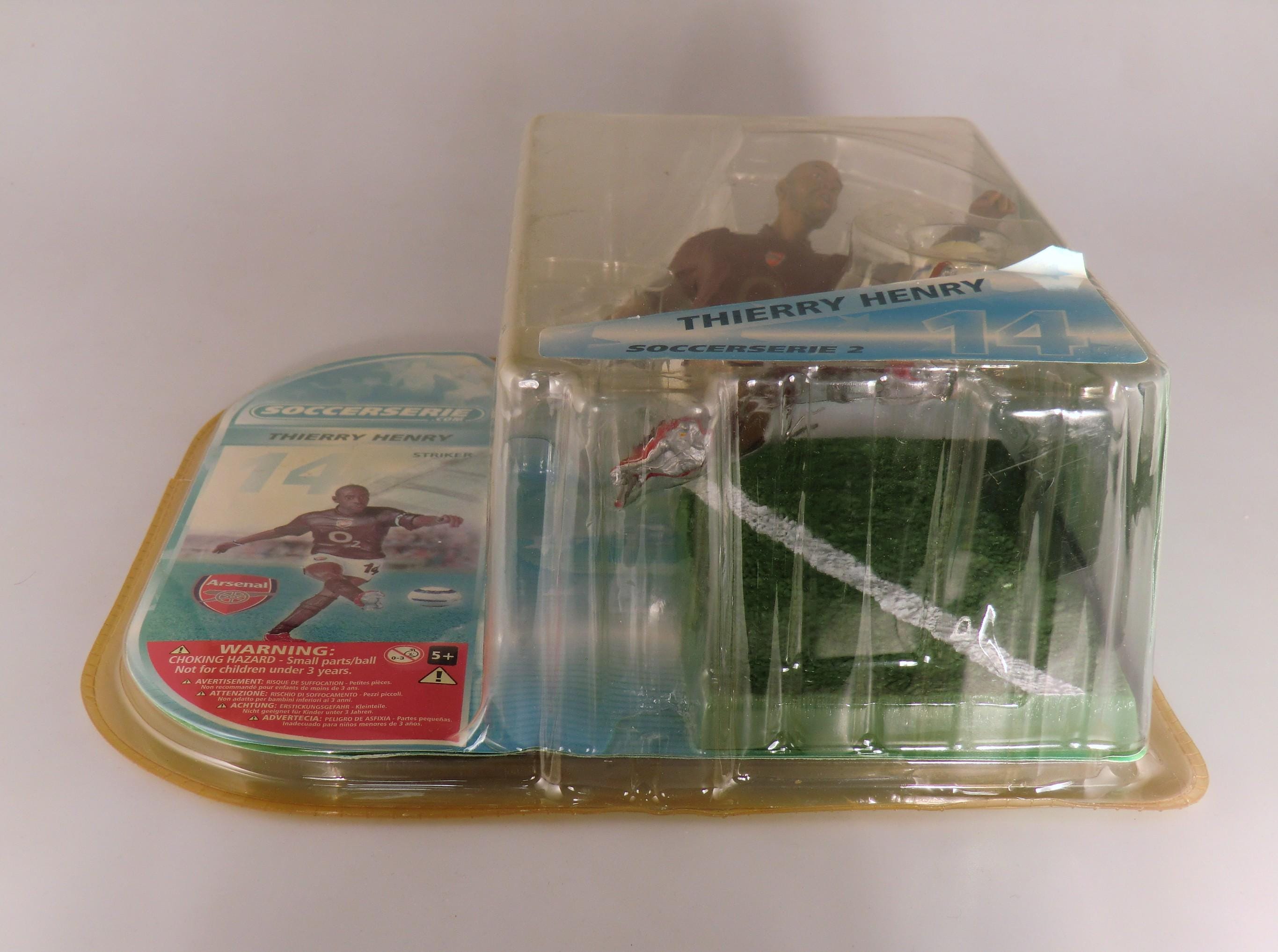 RARE Collectors Football Figurine Thierry Henry Striker