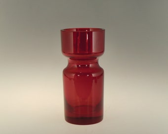 ボヘミアン チェコ アート ガラス花瓶 ウラジミール ミカ作