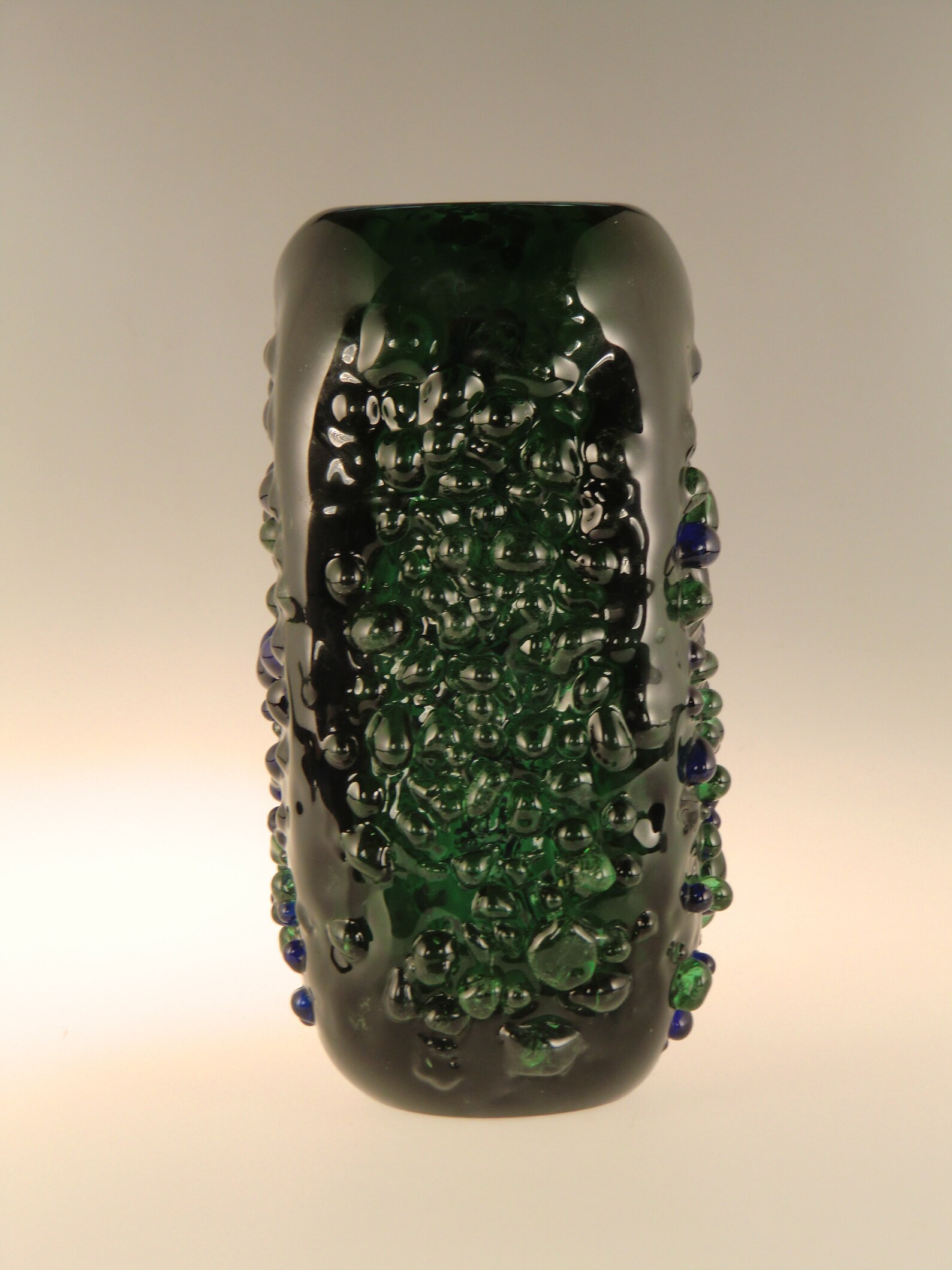 Bohemian Czech Magical Skrdlovice Art Glass Vase Galaxy by Etsy