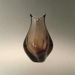 Bohemian Czech Zelezny Brod Eisenbrod (ZBS) Art Glass Vase by Miloslav Klinger
