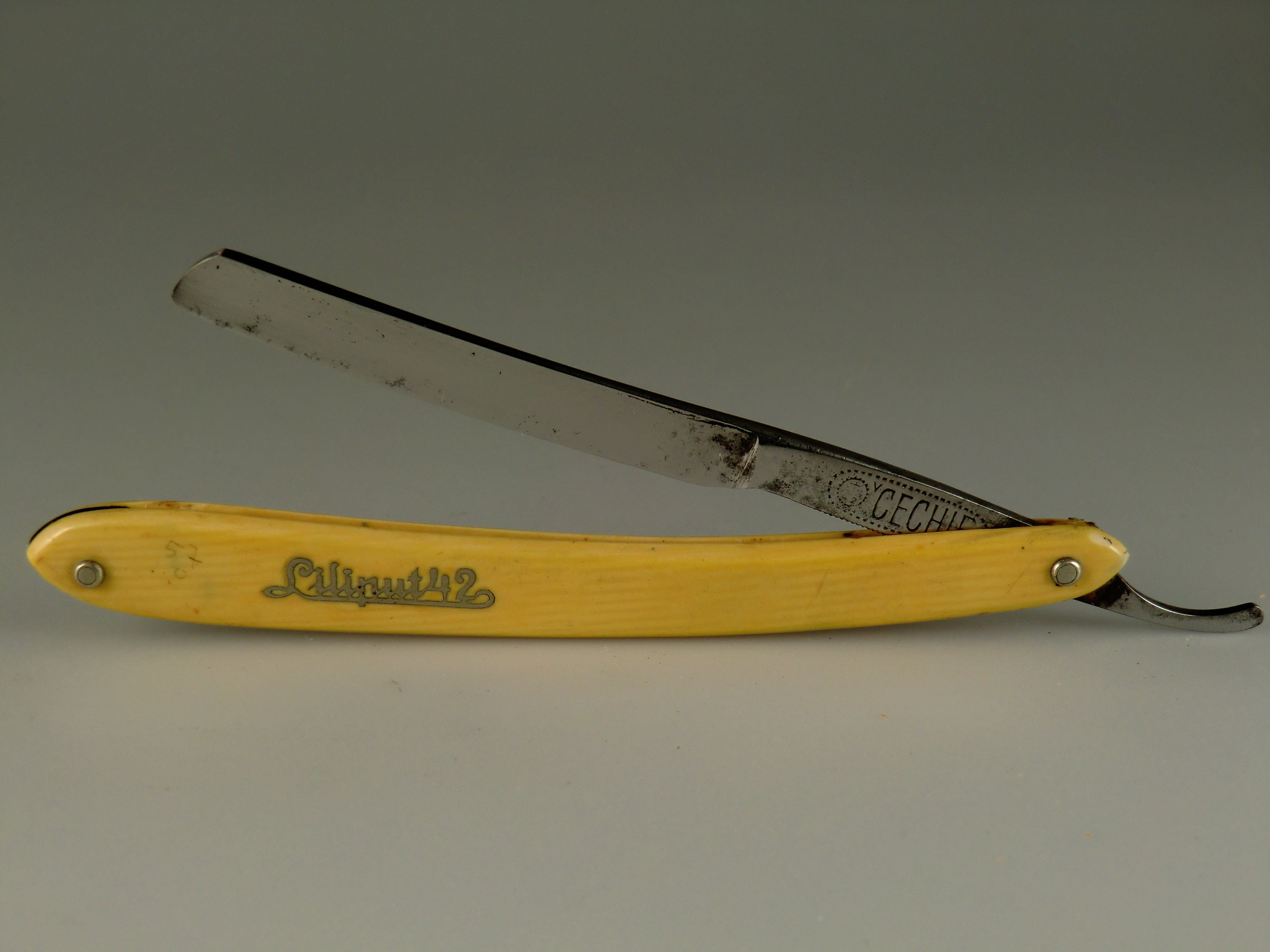 Bohemian Razor Vintage COLLECTIBLE Bohemian Czech Straight Razor Liliput42 Cechie - Etsy