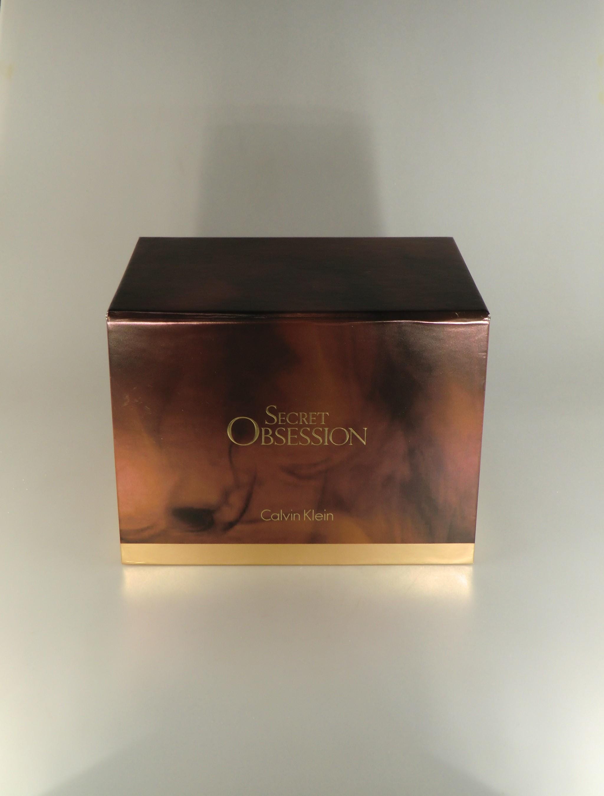 廃盤  カルバンクラインSecret Obsession Discontinued Calvin Klein Secret Obsession Eau De Parfum 3.4 FL.OZ