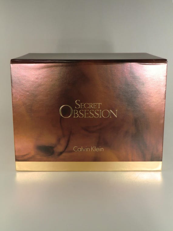 廃盤  カルバンクラインSecret Obsession Discontinued Calvin Klein Secret Obsession Eau De Parfum 3.4 FL.OZ