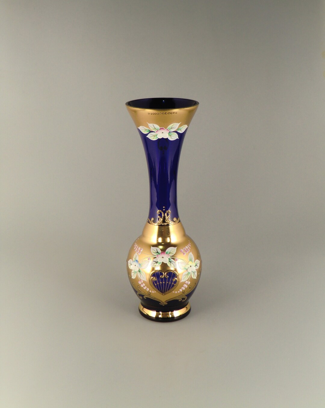 すずらん　チェコ製　ボヘミアクリスタル　TOP CRYSTAL VASE すずらん チェコ製 ボヘミアクリスタル TOP CRYSTAL VASE Czech