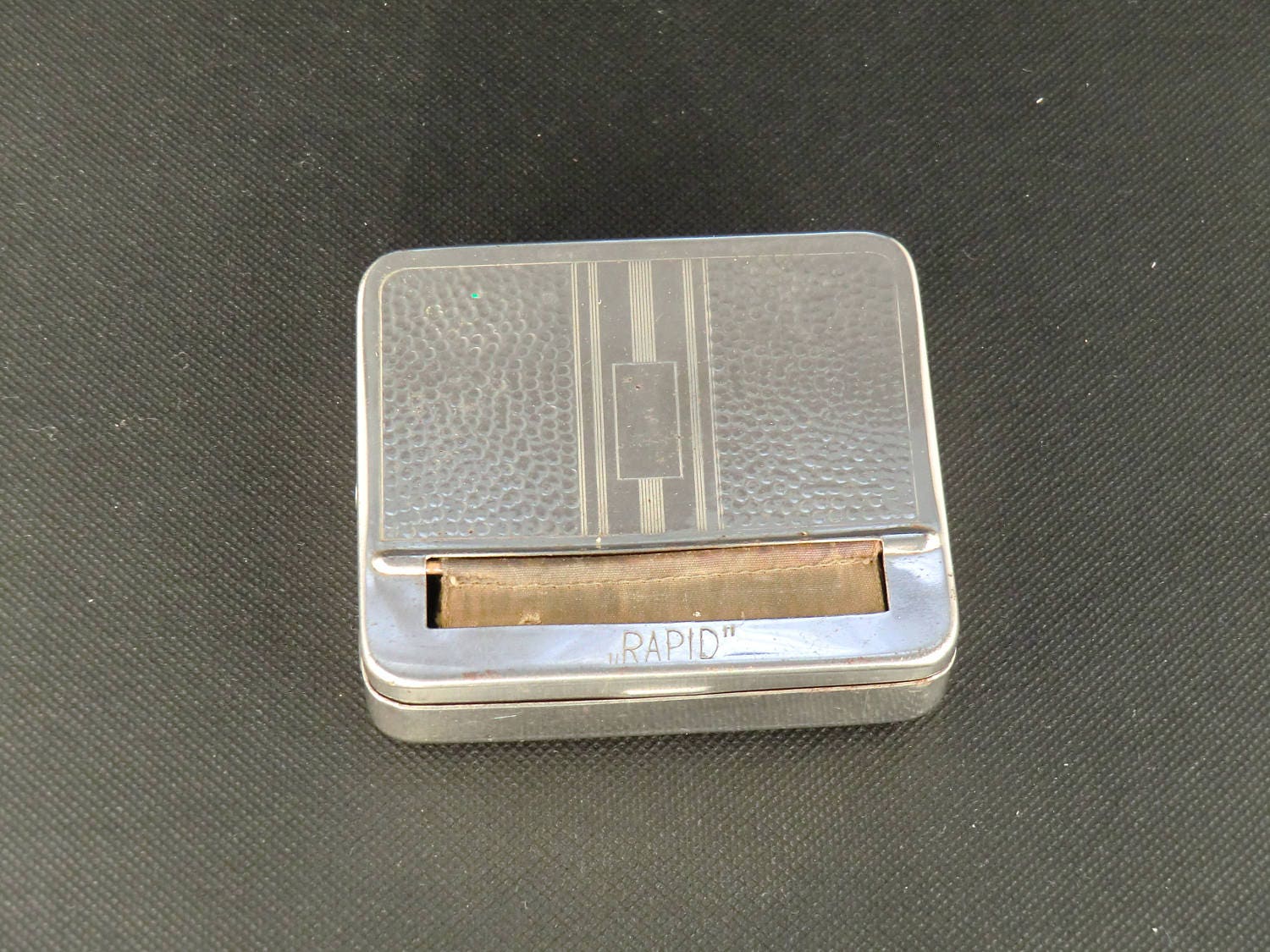 rapid cigarette rolling machine Vintage Bohemian Czech Rolling Machine Cigeratte and Cigarette Case