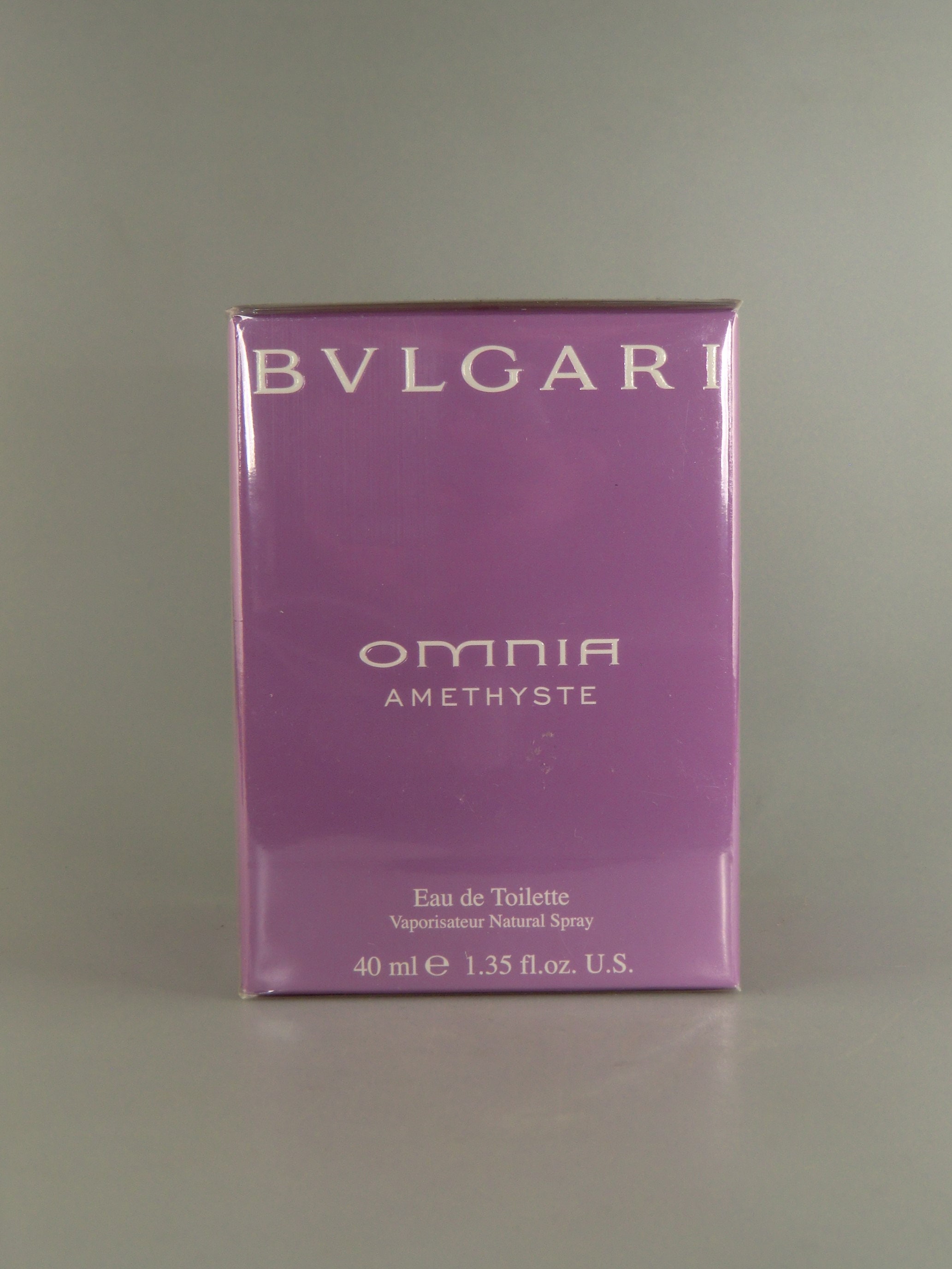 Old Packaging Bvlgari Omnia Amethyste Eau De Toilette 1.35 Fl.oz