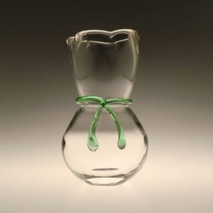 Bohemian Czech Skrdlovice Glassworks Art Glass Vase by Rene Roubicek