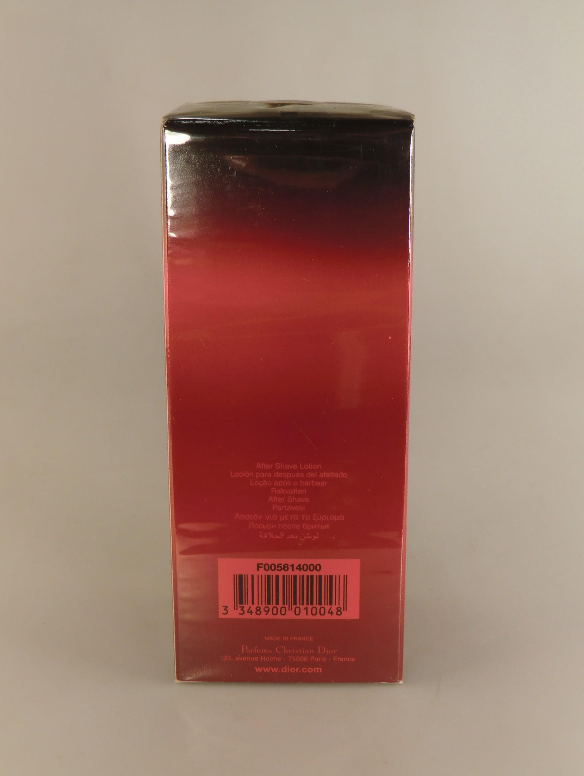 Old Packaging Dior Fahrenheit After Shave Lotion 3,4 Fl.oz