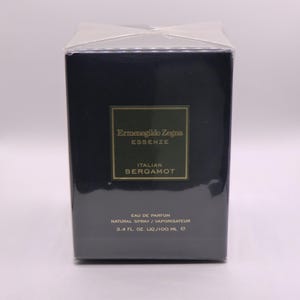 Rare Ermenegildo Zegna Essenze Italian Bergamot Eau De Parfum 3.4