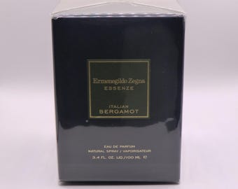Rare Ermenegildo Zegna Essenze Italian Bergamot Eau De Parfum 3.4
