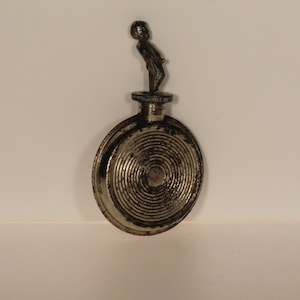 Bohemian Czech Metal Perfume Bottle with Brussels Raving Baby Boy