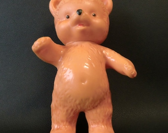 チェコスロバキア プラスチック きしむクマのおもちゃ - Etsy 日本
