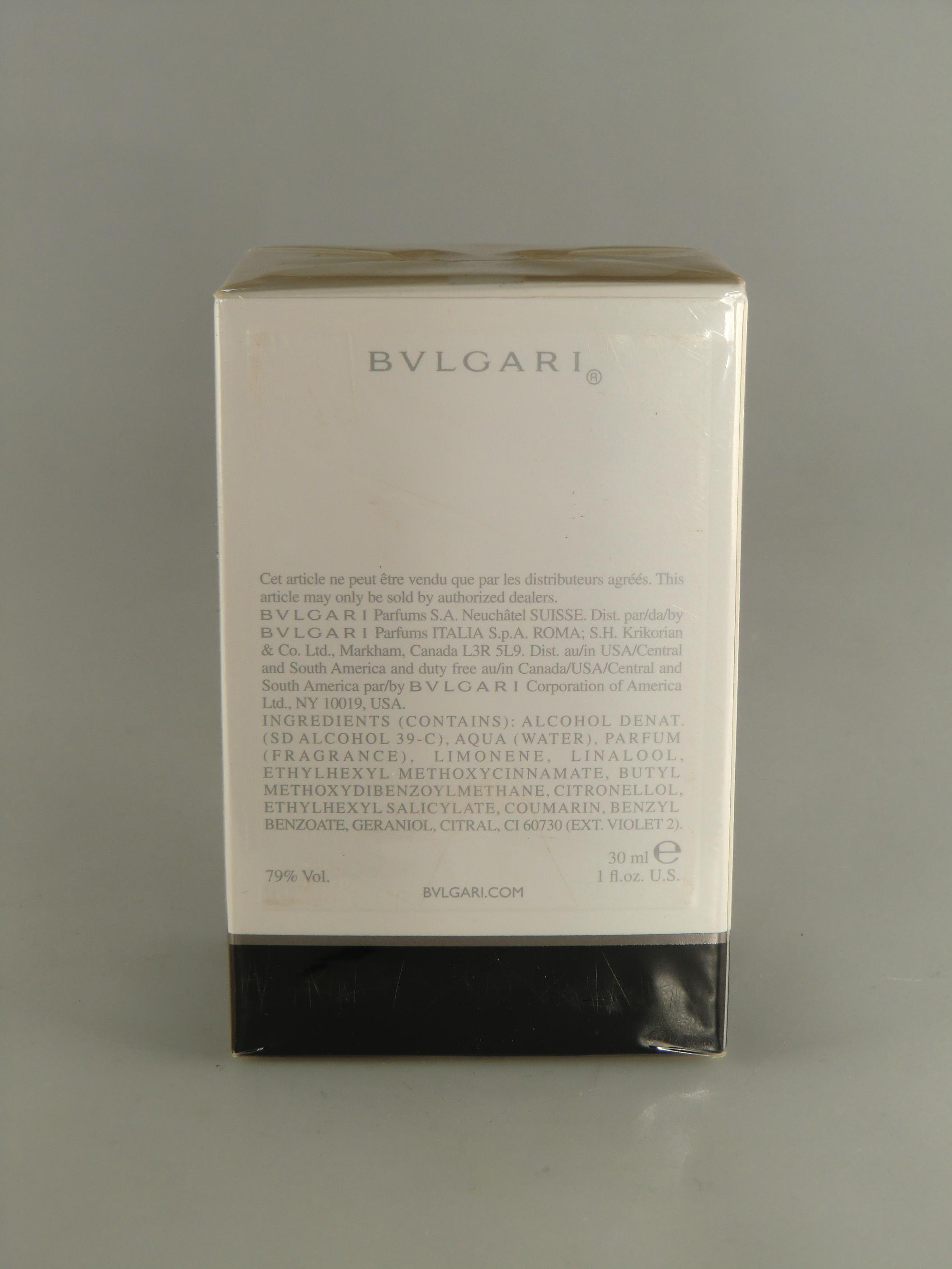 Discontinued Bvlgari Man Eau De Toilette 1 Fl.oz. / 30ml - Etsy