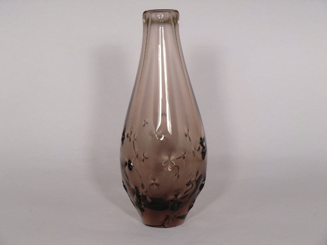 Bohemian Czech Zelezny Brod ZBS Art Glass Vase by Miloslav Etsy