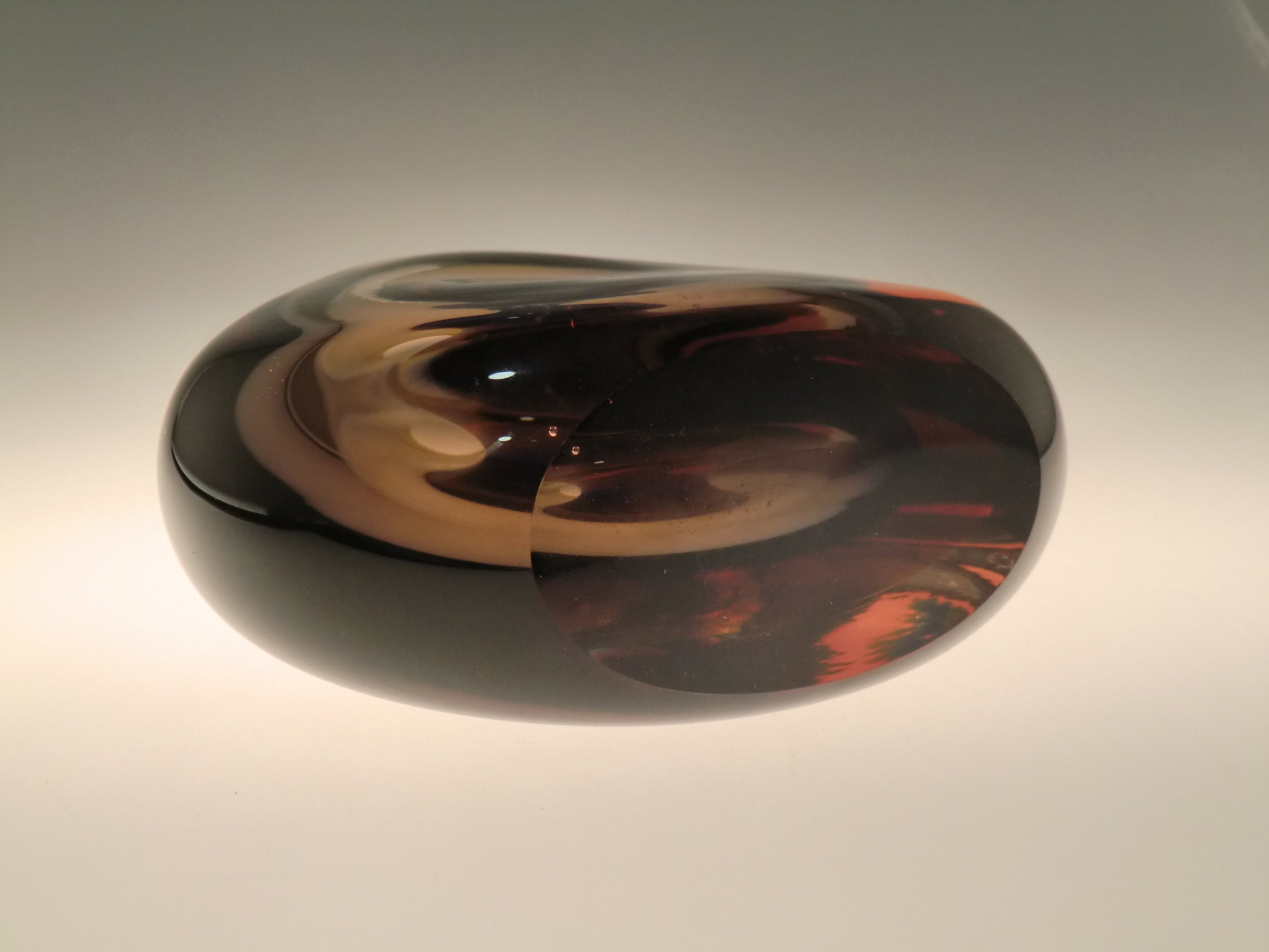 moser花びんチェコスロバキア製 Moser Karlovarske Sklo Ovoid Vase 用の Vladimir Mito による