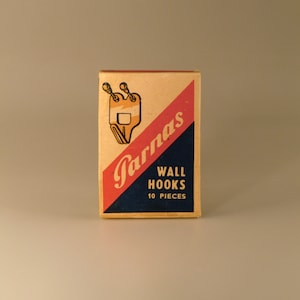 Bohemian Czech Czechoslovakia Metal Wall Hooks by Parnas Made in Czechoslovakia