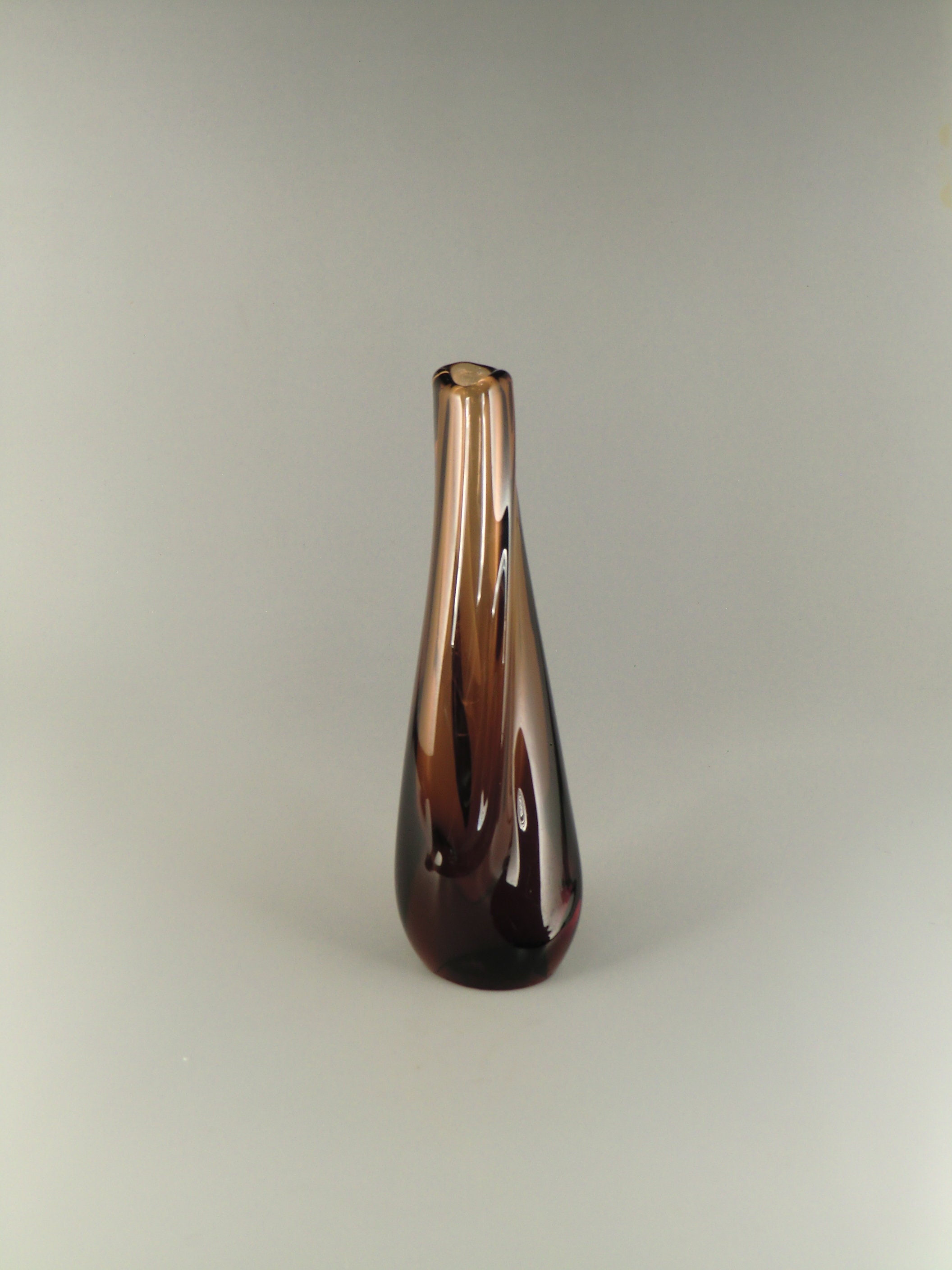 Bohemian Czech UUR Skrdlovice Art Glass Vase by Maria - Etsy