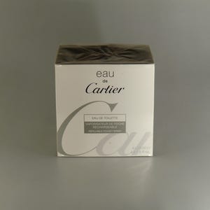 RARE Cartier Eau de Cartier Eau de Toilette Natural Sray 4x 0,8 fl.oz. / 4x 25ml