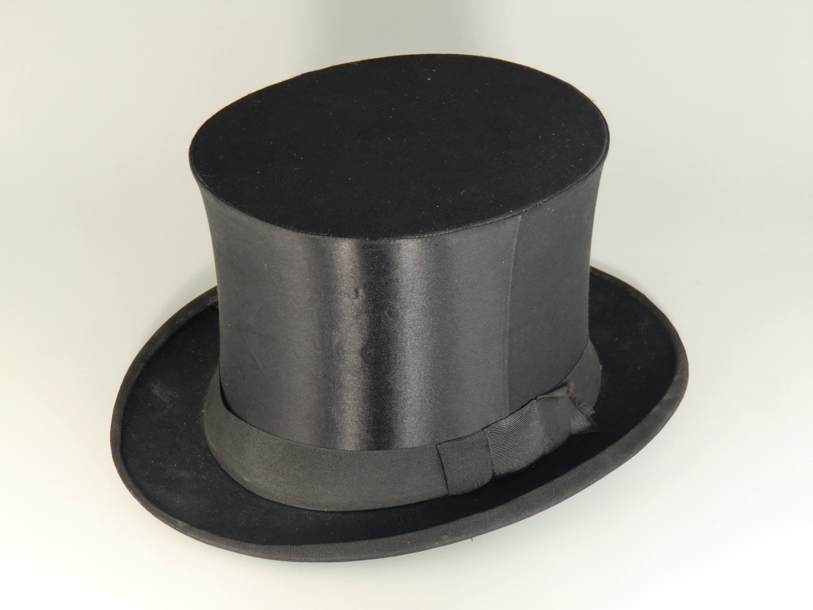 Chapeau Claque Hat Black Folding 
