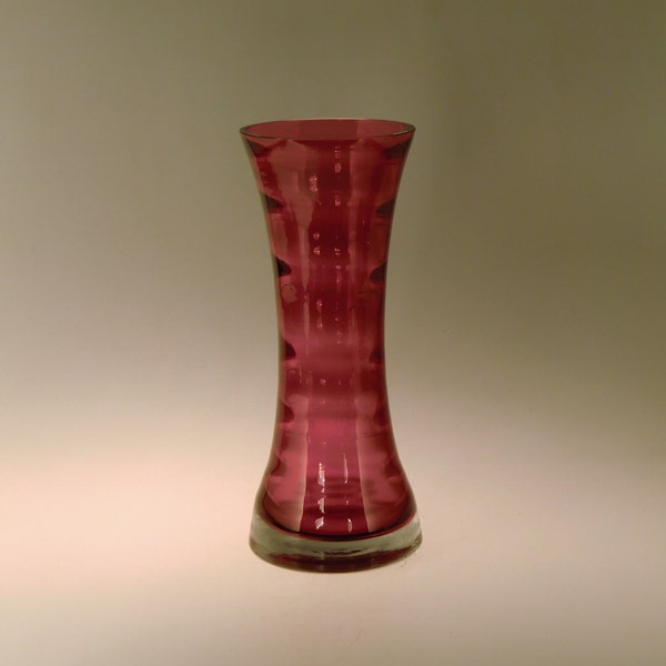 Bohemian Czech Crystalex Borocrystal Art Glass Vase by Karel Wunsch