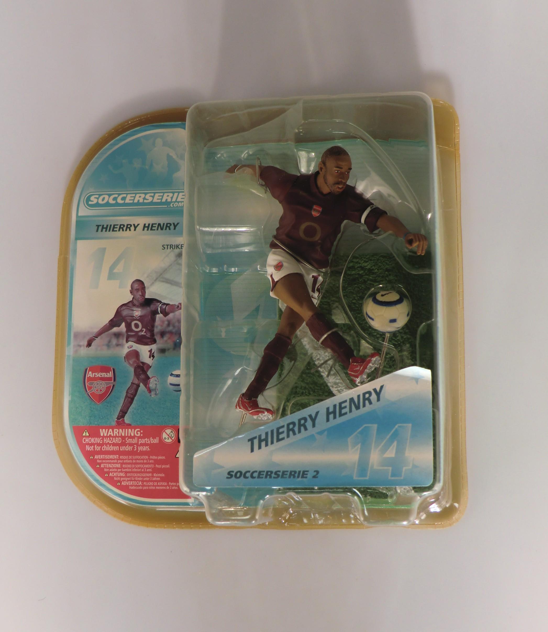 RARE Collectors Football Figurine Thierry Henry Striker