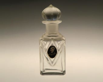 Flacone di profumo in vetro artistico boho-ceco Flakon Art Nouveau/Deco