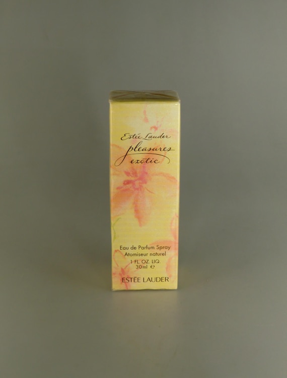 Original Rare Estee Lauder Pleasures Exotic Eau De Parfum Woman