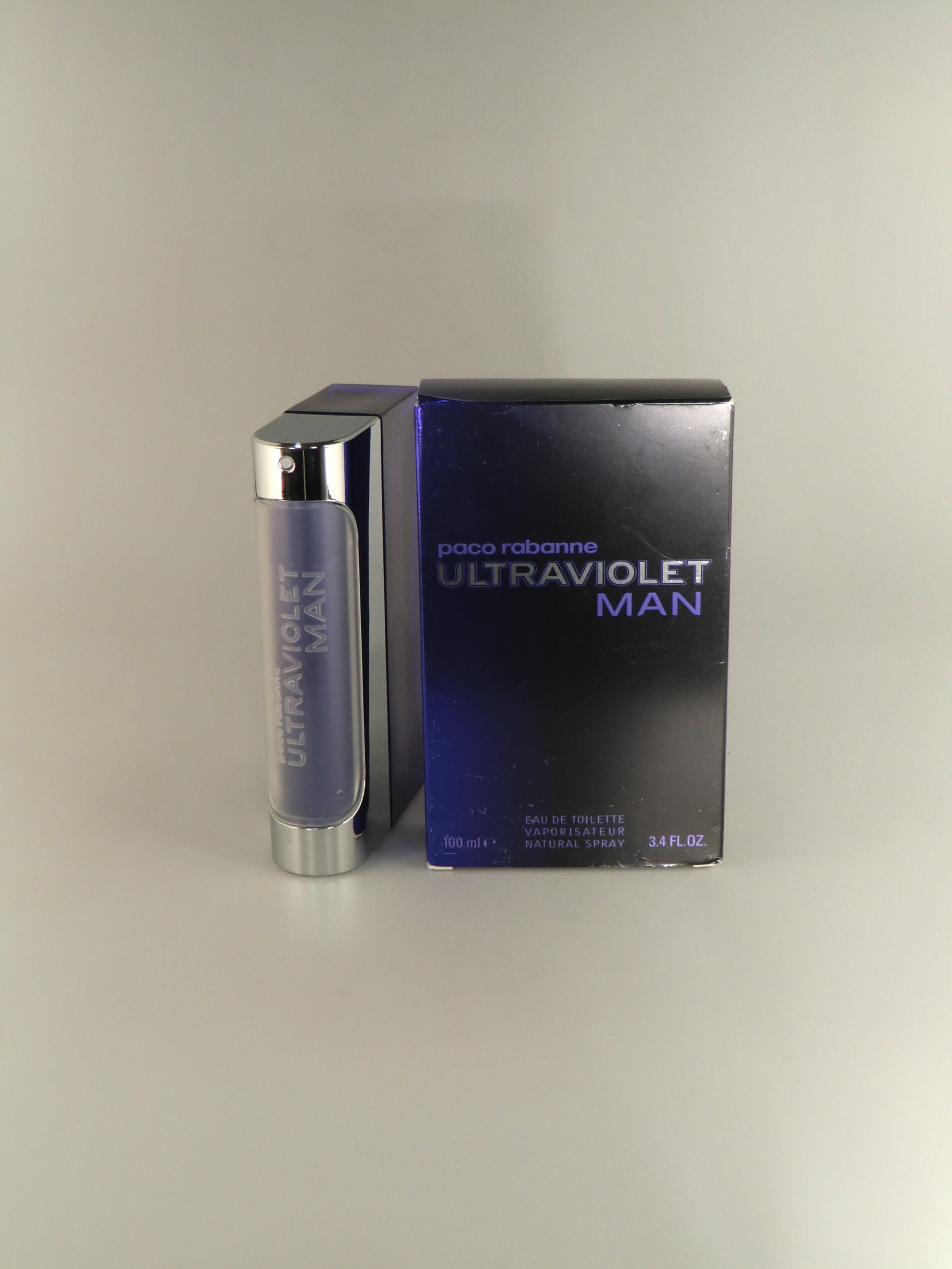 Paco Rabanne Ultraviolet Man Eau De Toilette 3.4 Fl.oz. 100ml Old Packaging Etsy UK