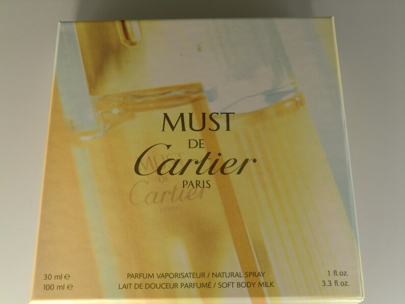 Cartier Must De Cartier Parfum Natural Sray 1floz 30ml Etsy